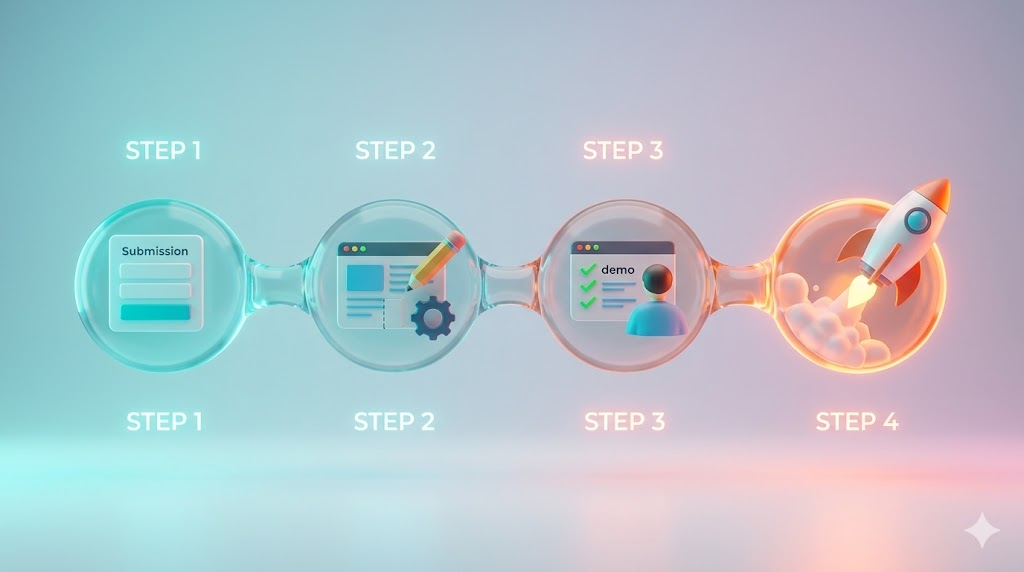 Website creation process